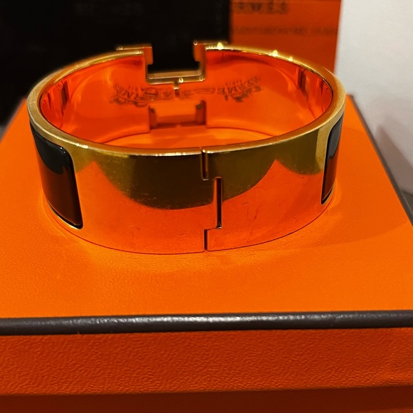 Rose Gold Hermès Clic Clac H PM - Picture 5 of 9